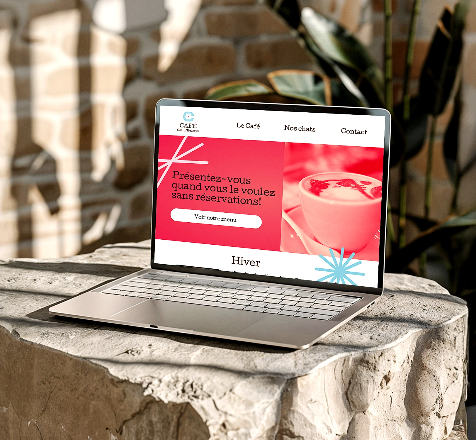 Site Web - Café Chat L'Heureux