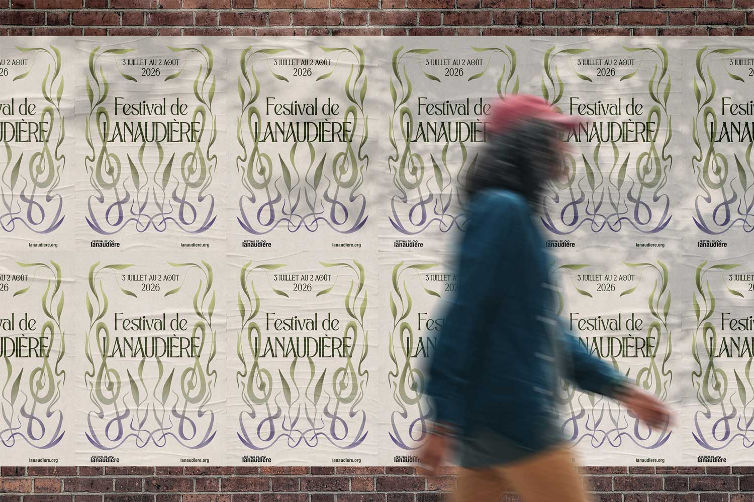 Affiche saucage du festival de Lanaudière