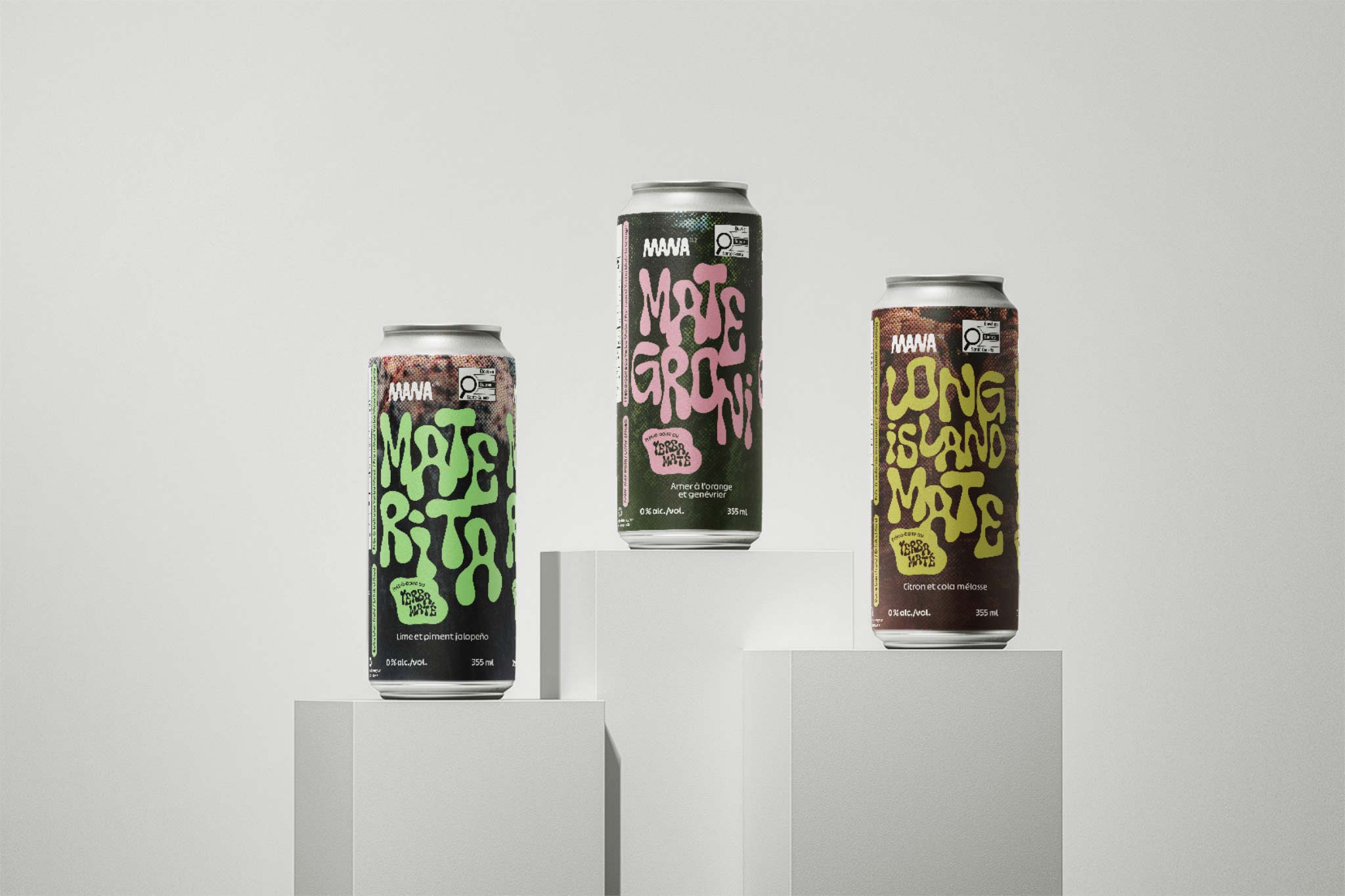 MANA Yerba Maté - trois saveurs